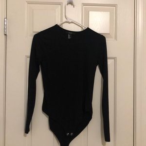 black long sleeve with buttoning